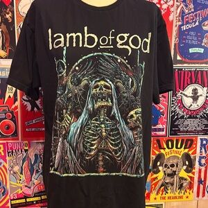 Lamb of God Band Tee Size L